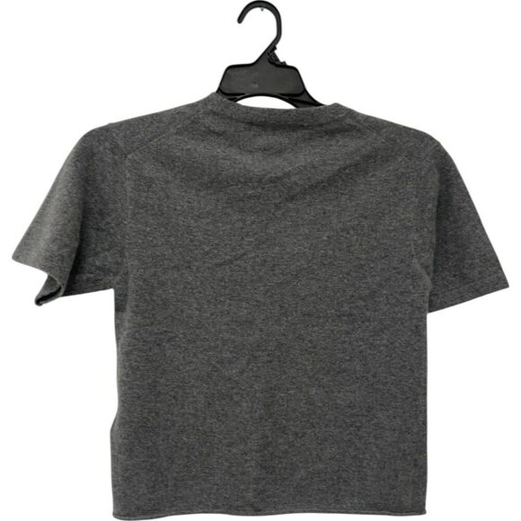 Massimo Dutti Womens Cashmere Sweater XS Gray Lightweight Pullover Tee NWOT - Picture 2 of 7